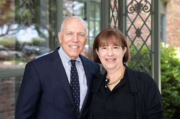 Jay and Janet Finegold, owners of KidBiz, a fashion show sponsor