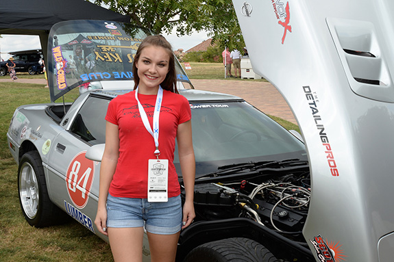 Kinzie Wilson – Mansfield Legacy High School Cheer Captain & racecar driver