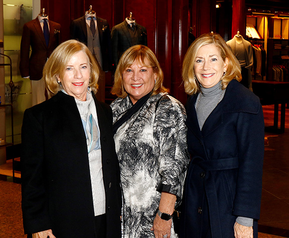 Carol McEvoy, Margaret Hunt, and Debbie Taylor