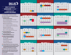 Get Ready to Plan Next Year: Dallas ISD Calendars Are Out - People