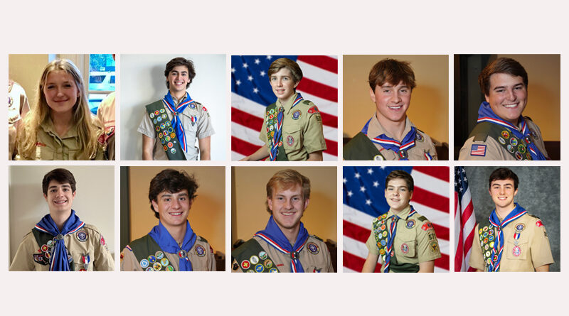 Bsa Troops Introduce New Eagle Scouts People Newspapers