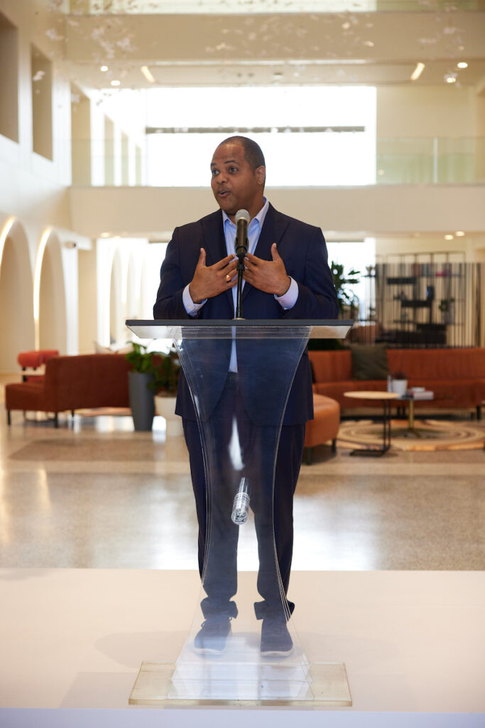 Neiman Marcus Group Previews New Corporate Hub with Dallas Mayor Eric L.  Johnson