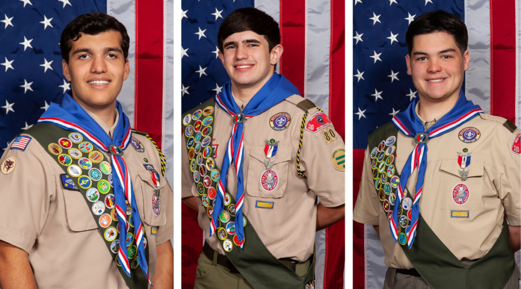 Bsa Troop 80 Introduces Three New Eagle Scouts People Newspapers 4639