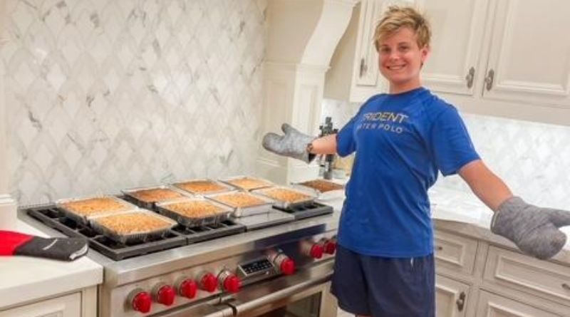 Eagle Scout Candidate Bakes Coffee Cakes for a Good Cause