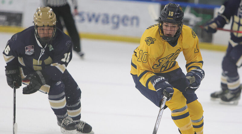 Hahn, HP Rebound to Ice Jesuit in Hockey