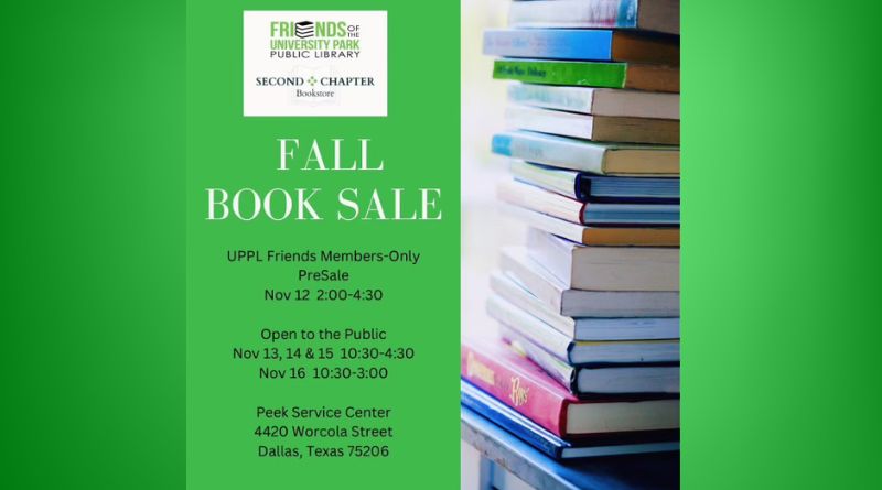 Friends of the UP Public Library to Host Book Sale