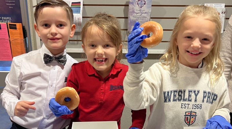 Wesley Prep Students Raise Dough With Donuts for Angel Tree